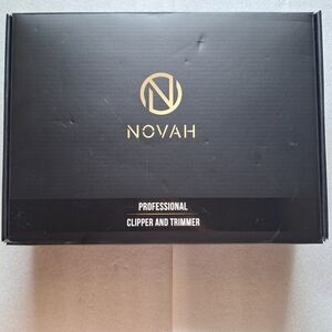 Novah Professional Hair Clipper and Trimmer for Men TMR-001/HCL-001 bundle set